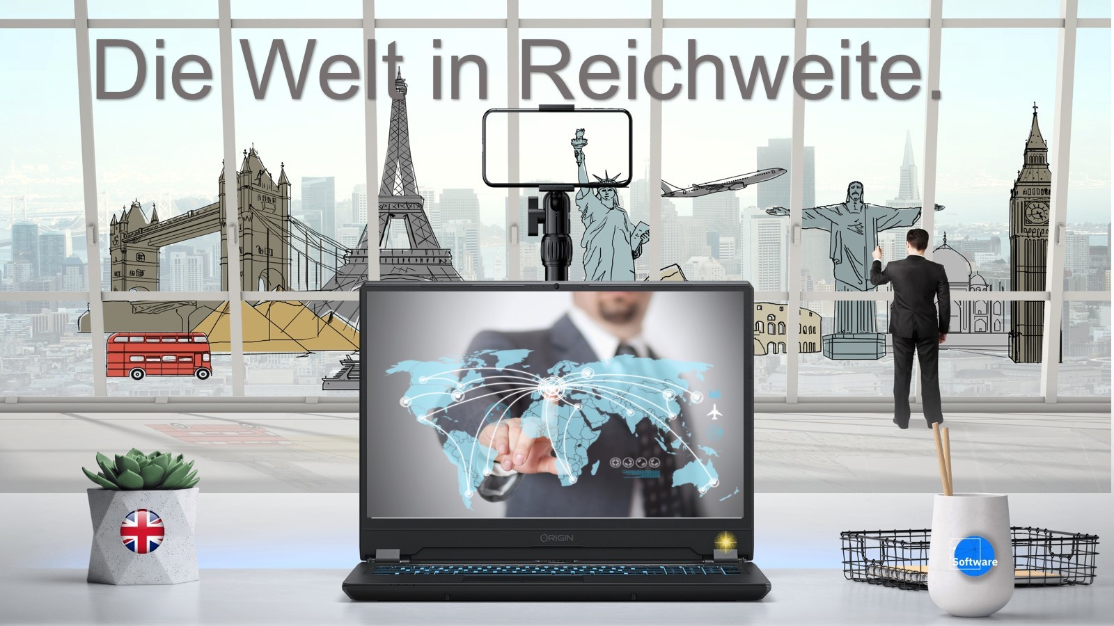 Die Welt in Reichweite